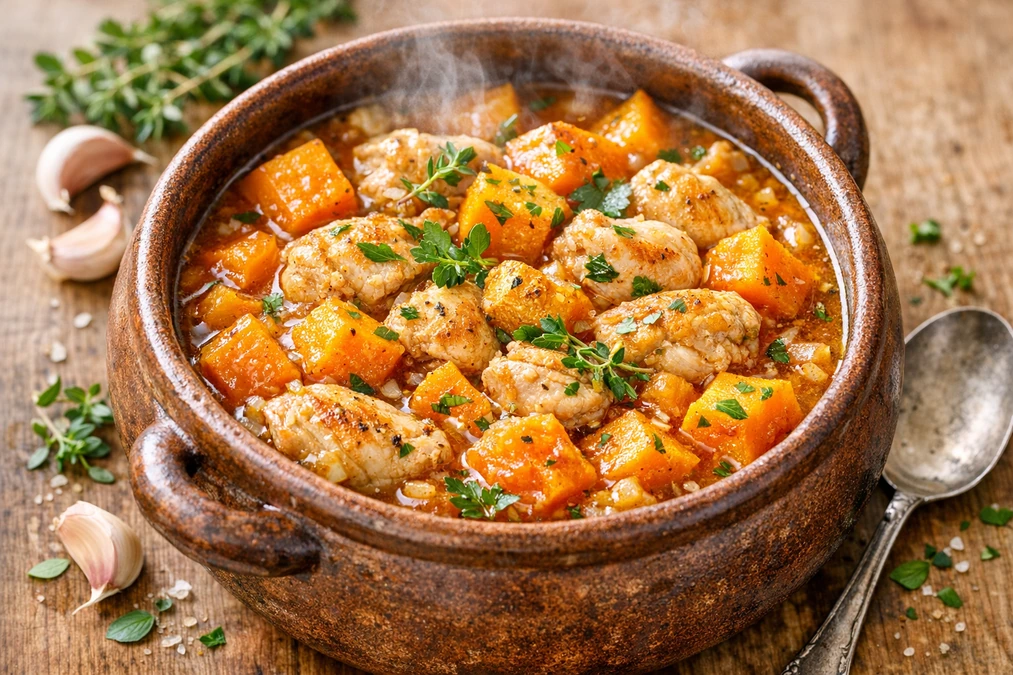 Aromatic Pumpkin and Chicken One-Pot Recipe